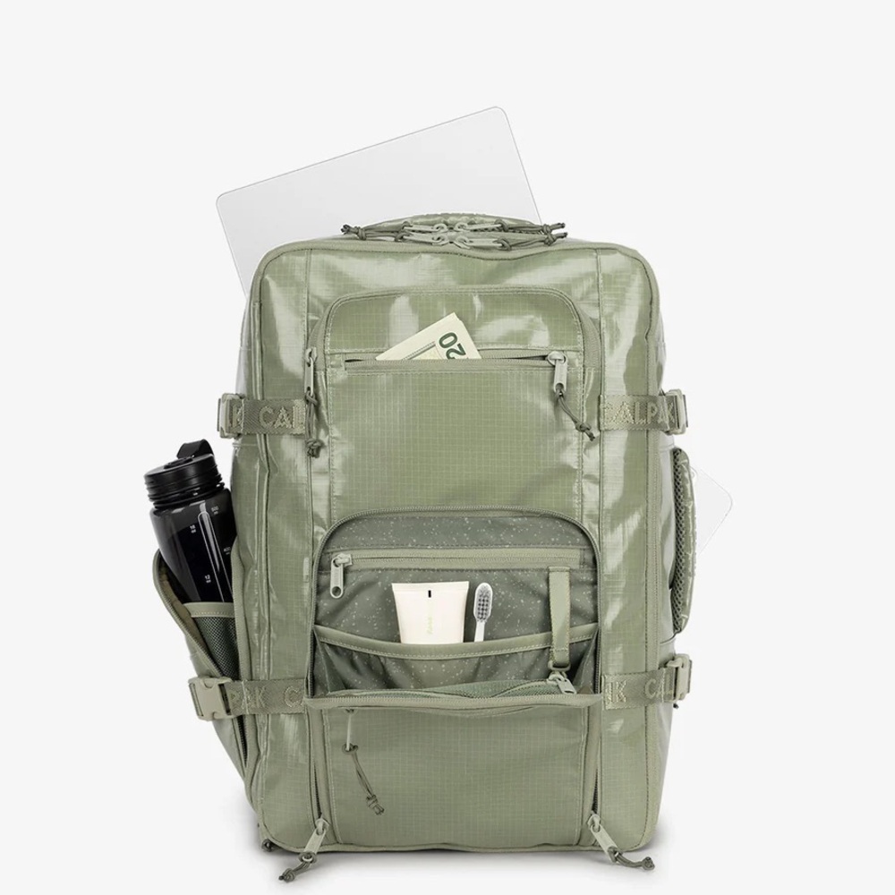 Calpak Green Men's Backpack - Picture 4 of 10